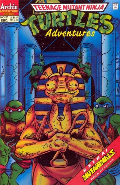 Teenage Mutant Ninja Turtles Adventures #51 [Direct]-Fine (5.5 – 7)