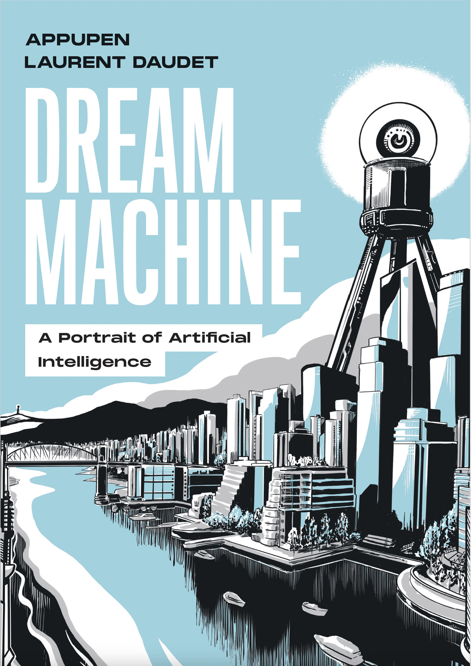 Dream Machine Portrait of Artificial Intelligence Graphic Novel