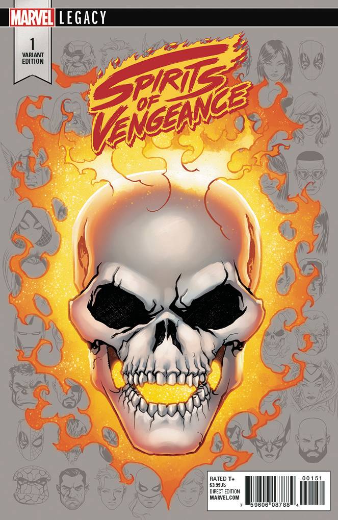 Spirits of Vengeance #1 Mckone Legacy Headshot Variant Legacy (Of 5)