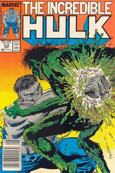 The Incredible Hulk #334 [Newsstand] - Fn+