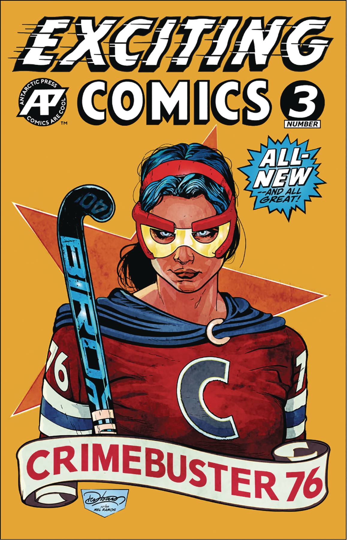 Exciting Comics #3 Main Cover