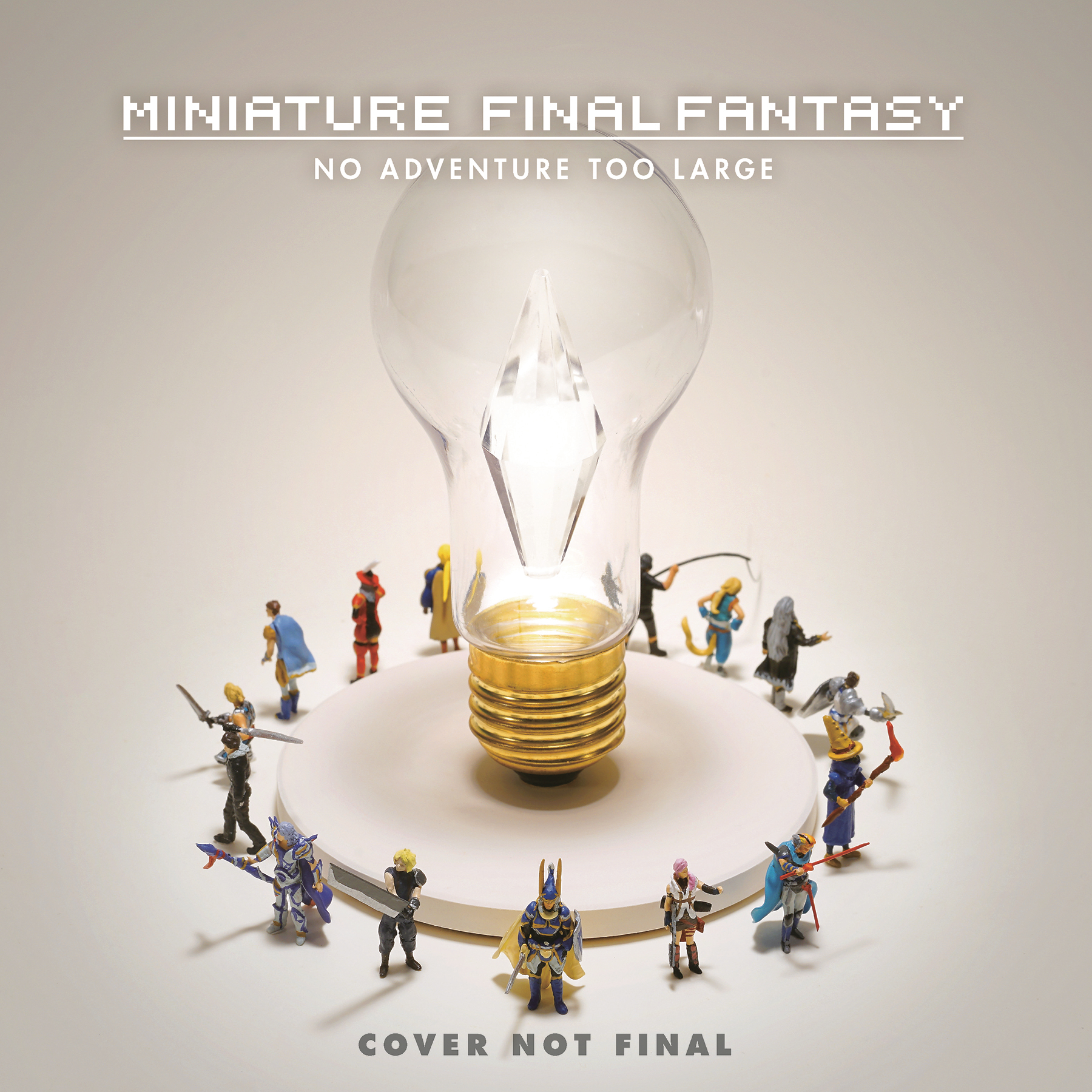 Miniature Final Fantasy No Adventure Too Large Hardcover