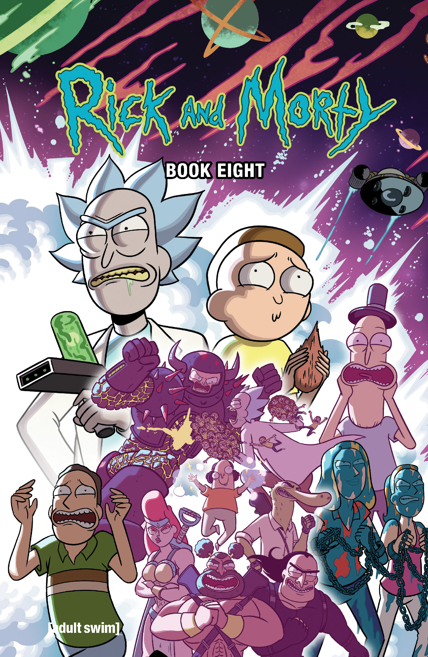 Rick and Morty Hardcover Book 8 Deluxe Edition (Mature)