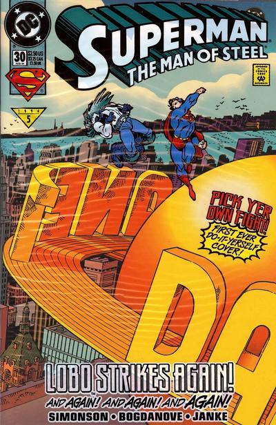 Superman: The Man of Steel #30 [Collector's Edition]-Very Fine (7.5 – 9)