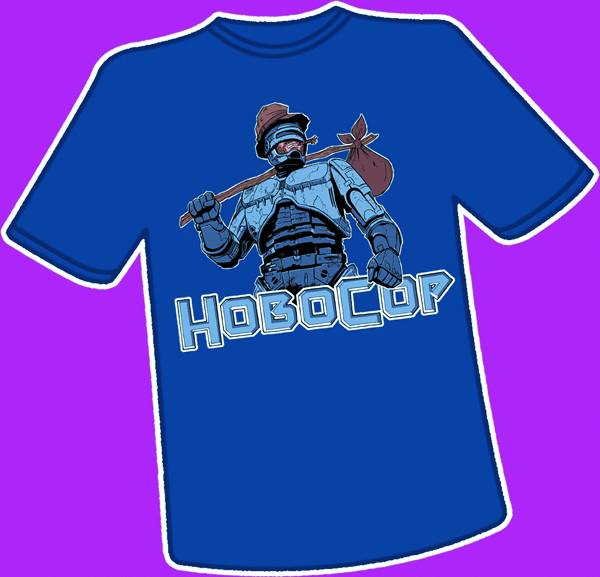 Hobocop T-Shirt Medium