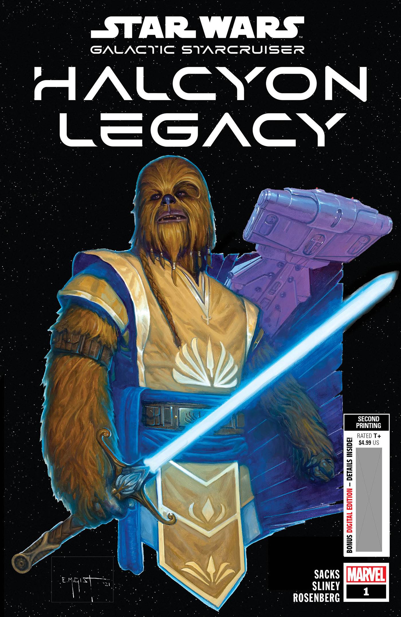 Star Wars Halcyon Legacy #1 2nd Printing Gist Variant (Of 5)
