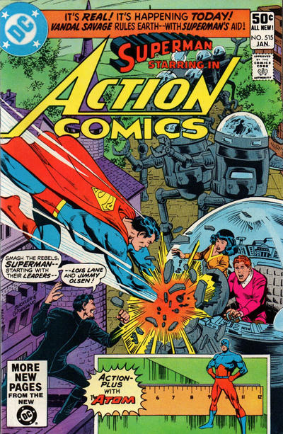 Action Comics #515 [Direct]-Very Good (3.5 – 5)