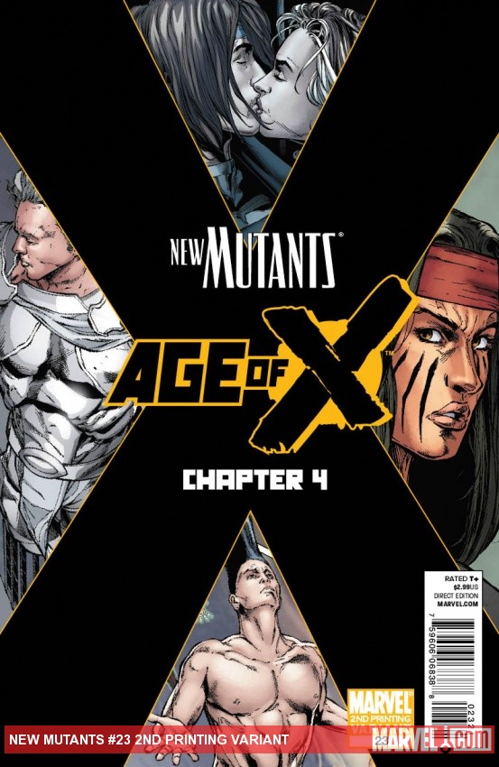 New Mutants #23 (2nd Printing Variant) (2009)