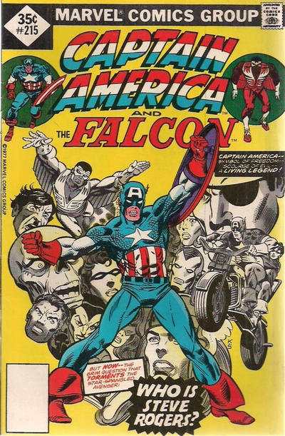 Captain America #215 [Whitman](1968)-Very Fine (7.5 – 9)