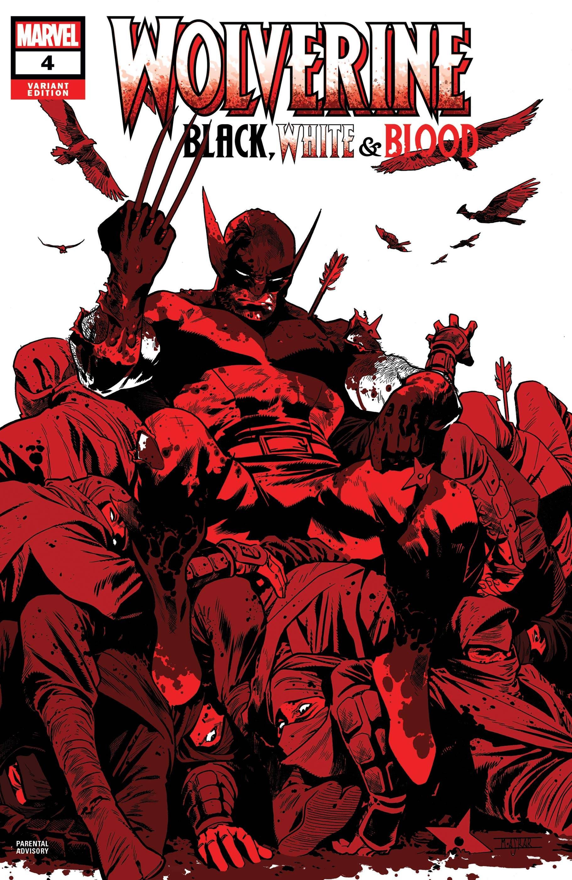 Wolverine Black White Blood #4 Asrar Variant (Of 4)
