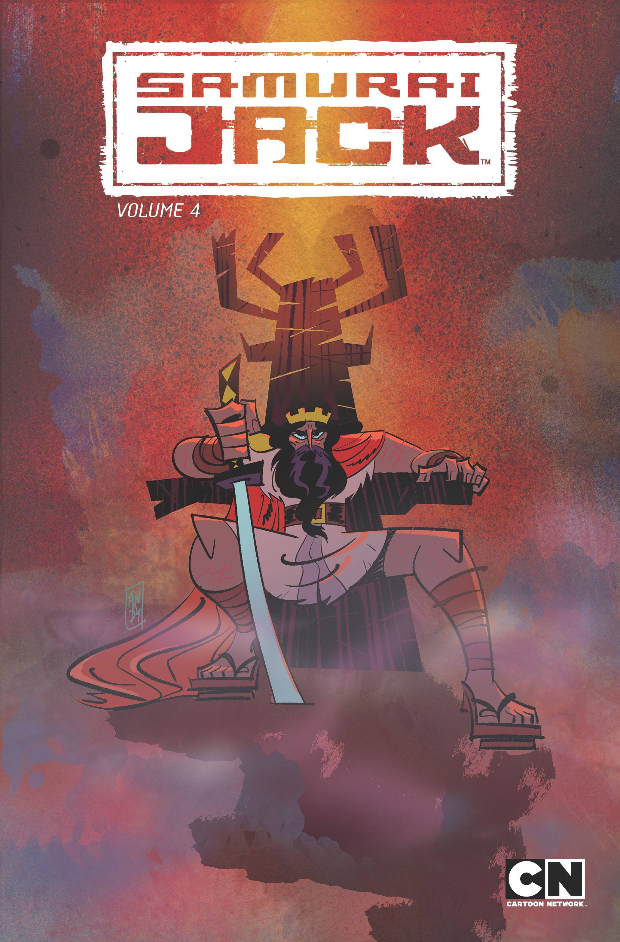 Samurai Jack Graphic Novel Volume 4 Warrior King