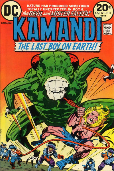 Kamandi, The Last Boy On Earth #12-Very Fine (7.5 – 9)