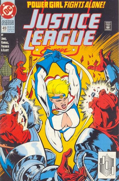 Justice League Europe #49 [Direct]-Fine (5.5 – 7)