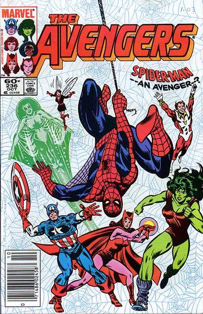 The Avengers #236 [Newsstand]- Fine 