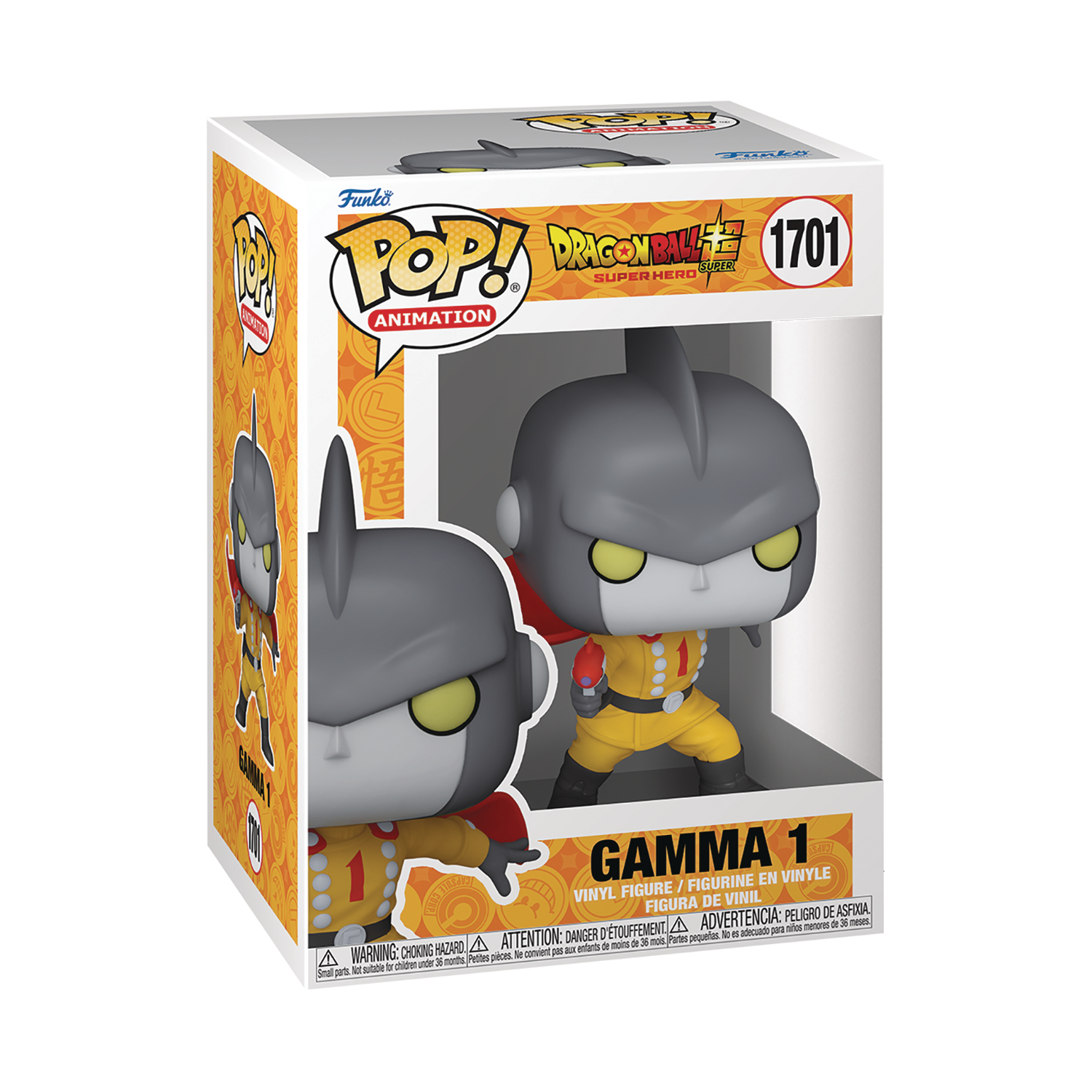 Dragon Ball Super: Super Hero Gamma 1 Funko Pop! Vinyl Figure #1701
