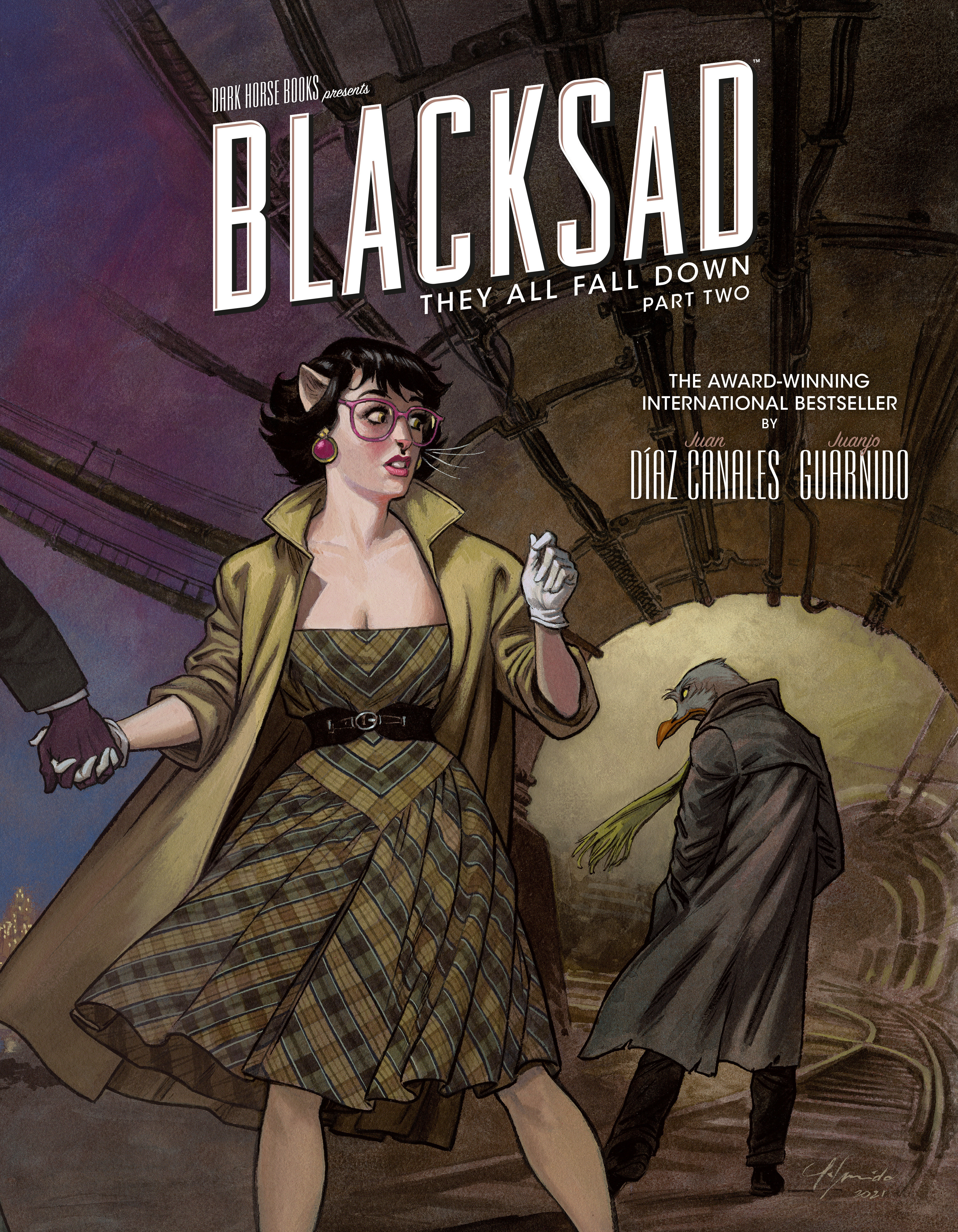 Blacksad Hardcover Graphic Novel Volume 5 They All Fall Down &#183; Part Two