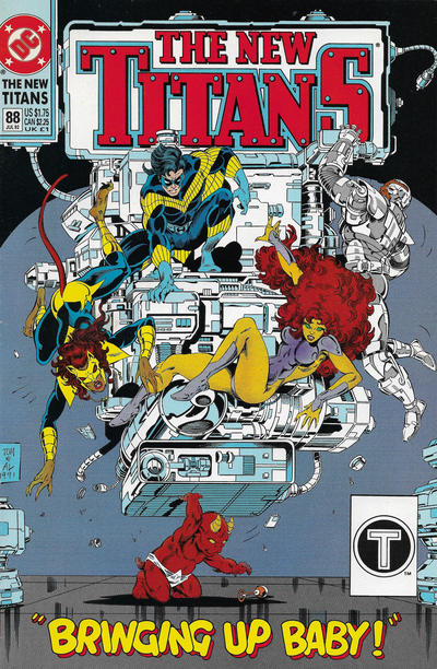 The New Titans #88-Near Mint (9.2 - 9.8)