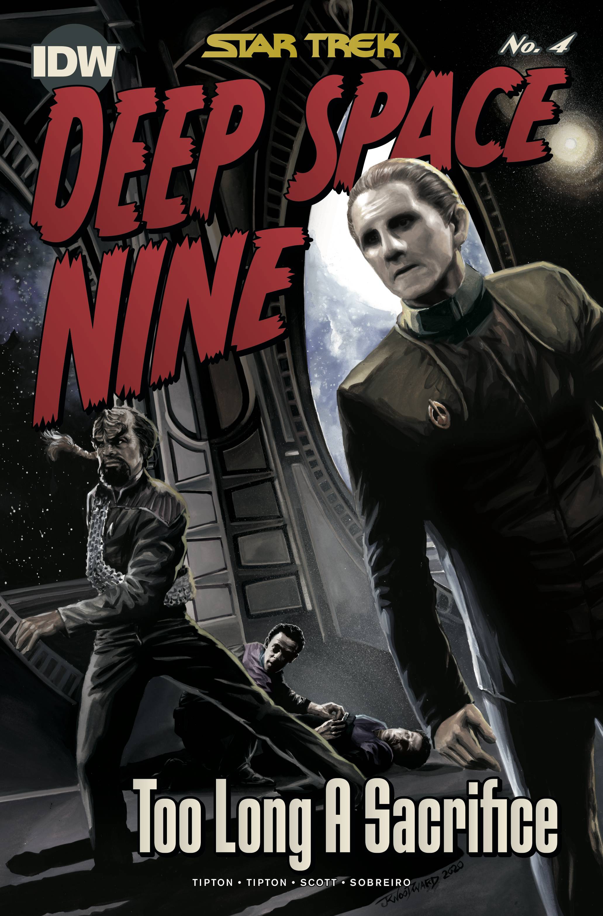 Star Trek Deep Space Nine Too Long A Sacrifice #4 1 for 10 Incentive Woodward