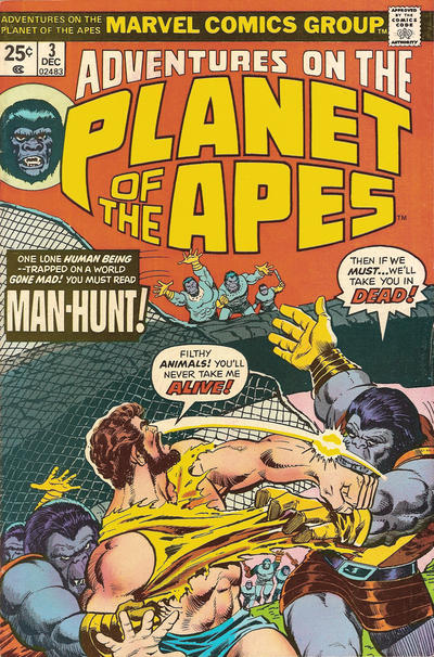 Adventures On The Planet of The Apes #3 - Vf/Nm 9.0