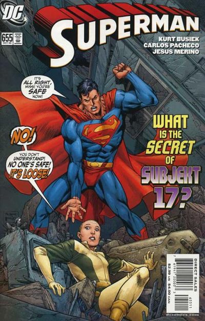 Superman #655 [Direct Sales]-Very Fine (7.5 – 9)