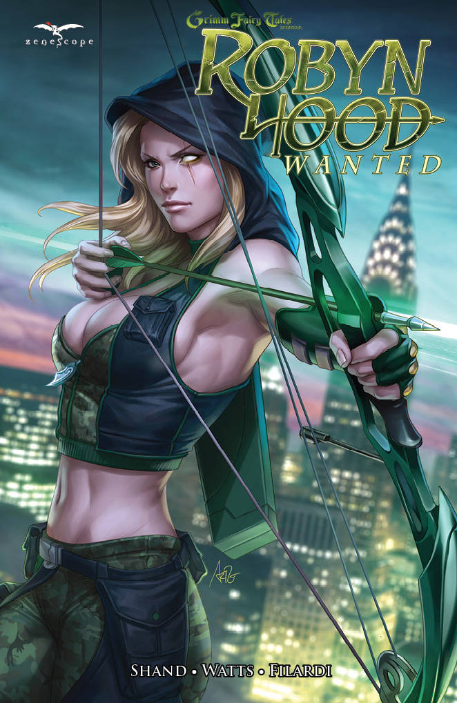 Grimm Fairy Tales Robyn Hood Graphic Novel Volume 2 Wanted