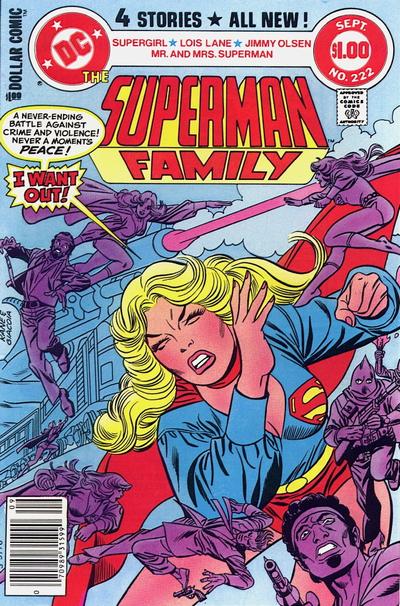 The Superman Family #222 [Newsstand]- Fine/Very Fine