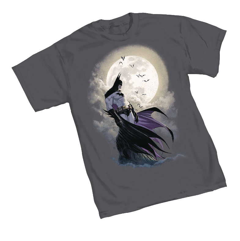 Batman Moon by Turner T-Shirt Small