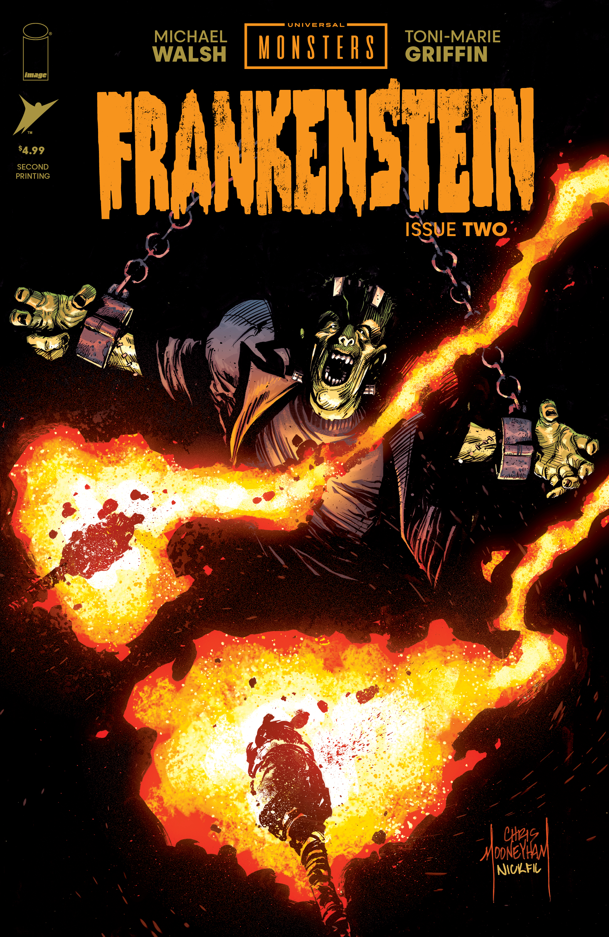 Universal Monsters Frankenstein #2 Second Printing (Of 4)