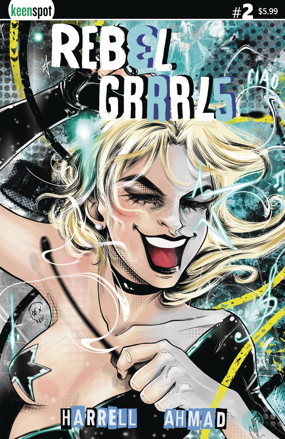 Rebel Grrrls #2 Cover B Francesca Fantini