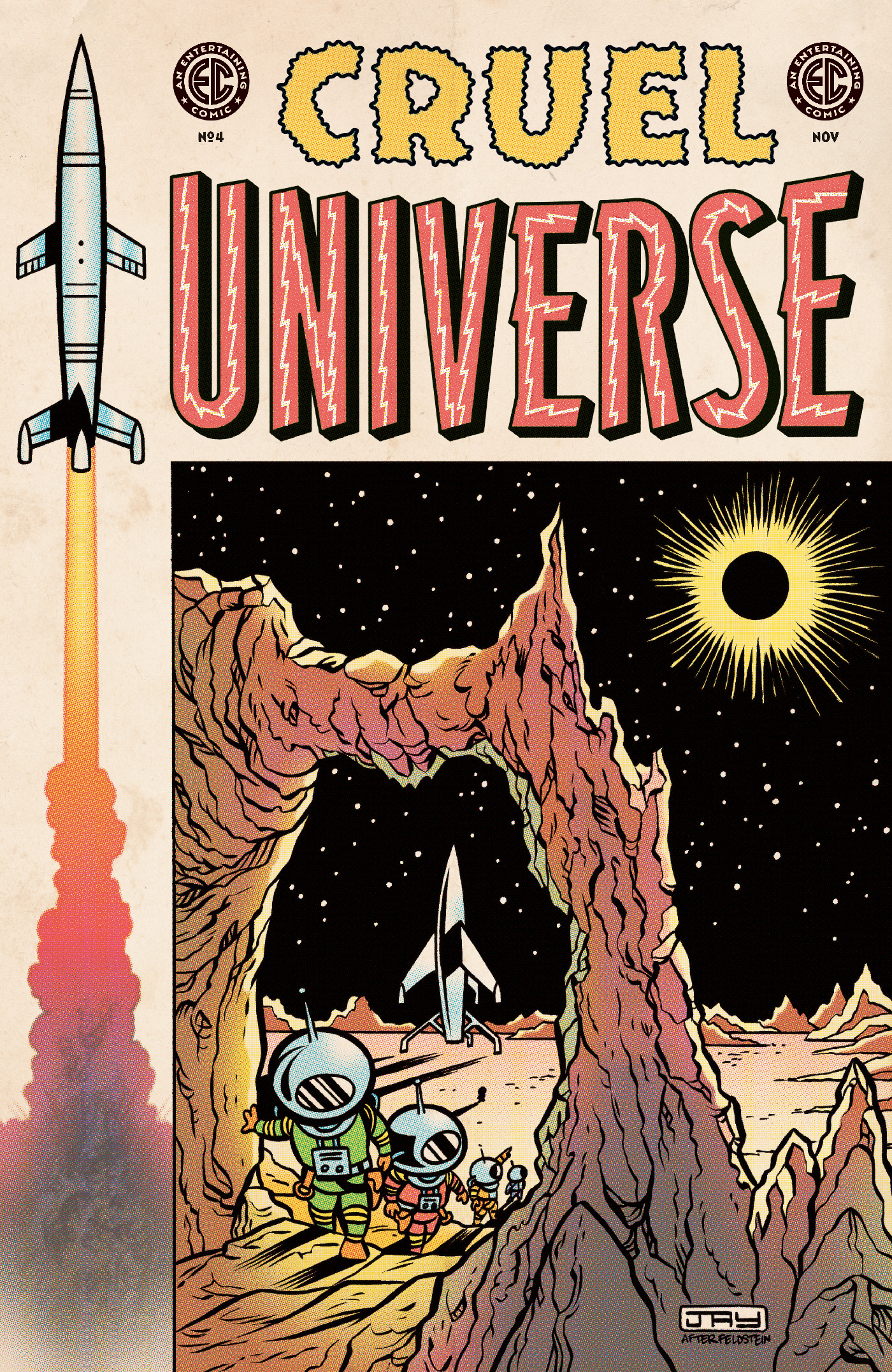 EC Cruel Universe #4 Cover C 1 for 10 Incentive Jay Stephens EC Homage Variant (Mature) (Of 5)