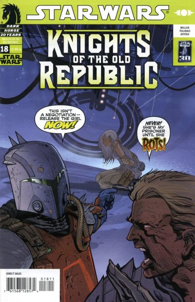 Star Wars Knights of The Old Republic #18 - Fn/Vf