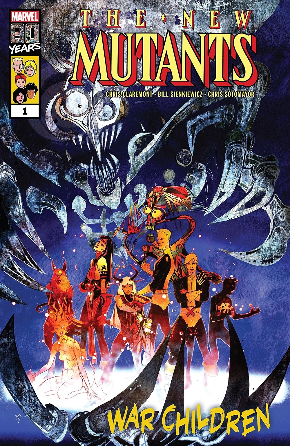 The New Mutants: War Children Volume 1 1 Signed By Bill Sienkiewicz