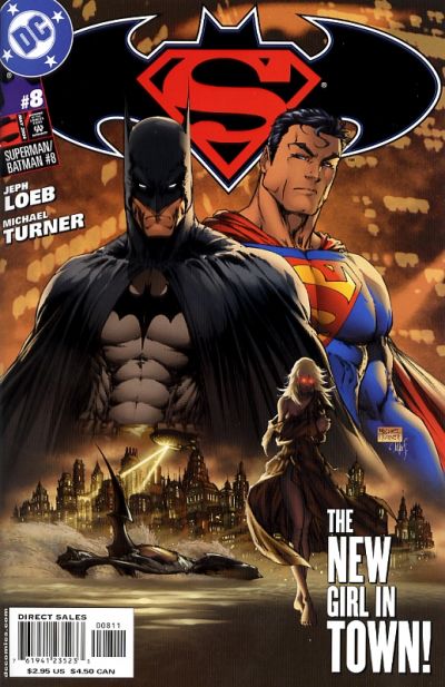 Superman / Batman #8 [Direct Sales]-Fine (5.5 – 7) Reintroduction of Supergirl, Kara Zor-El