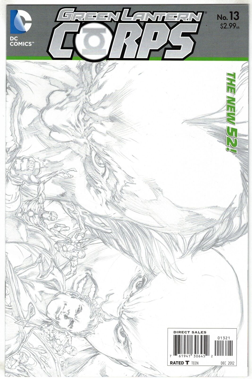 Green Lantern Corps #13 Variant Edition (2011)