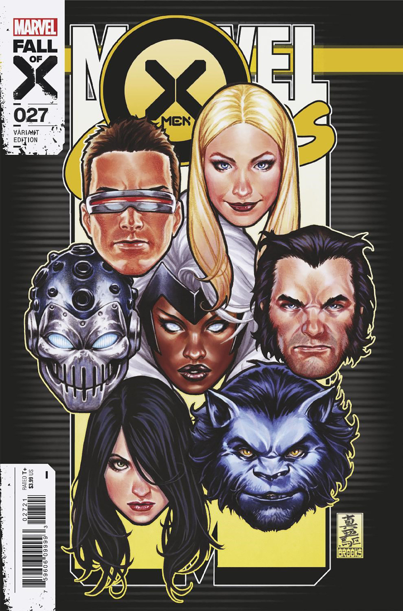 X-Men #27 Mark Brooks Corner Box Variant (Fall of the X-Men) (2021)