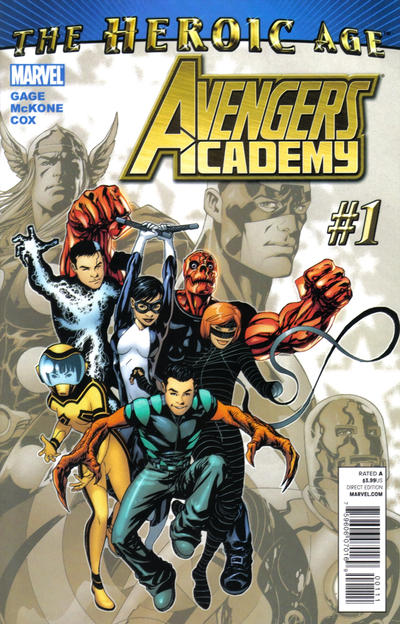 Avengers Academy #1-Very Good (3.5 – 5)