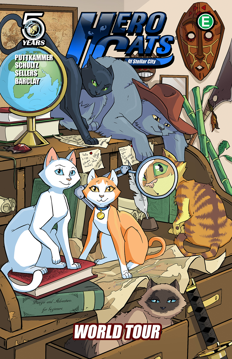 Hero Cats Graphic Novel Volume 4 World Tour