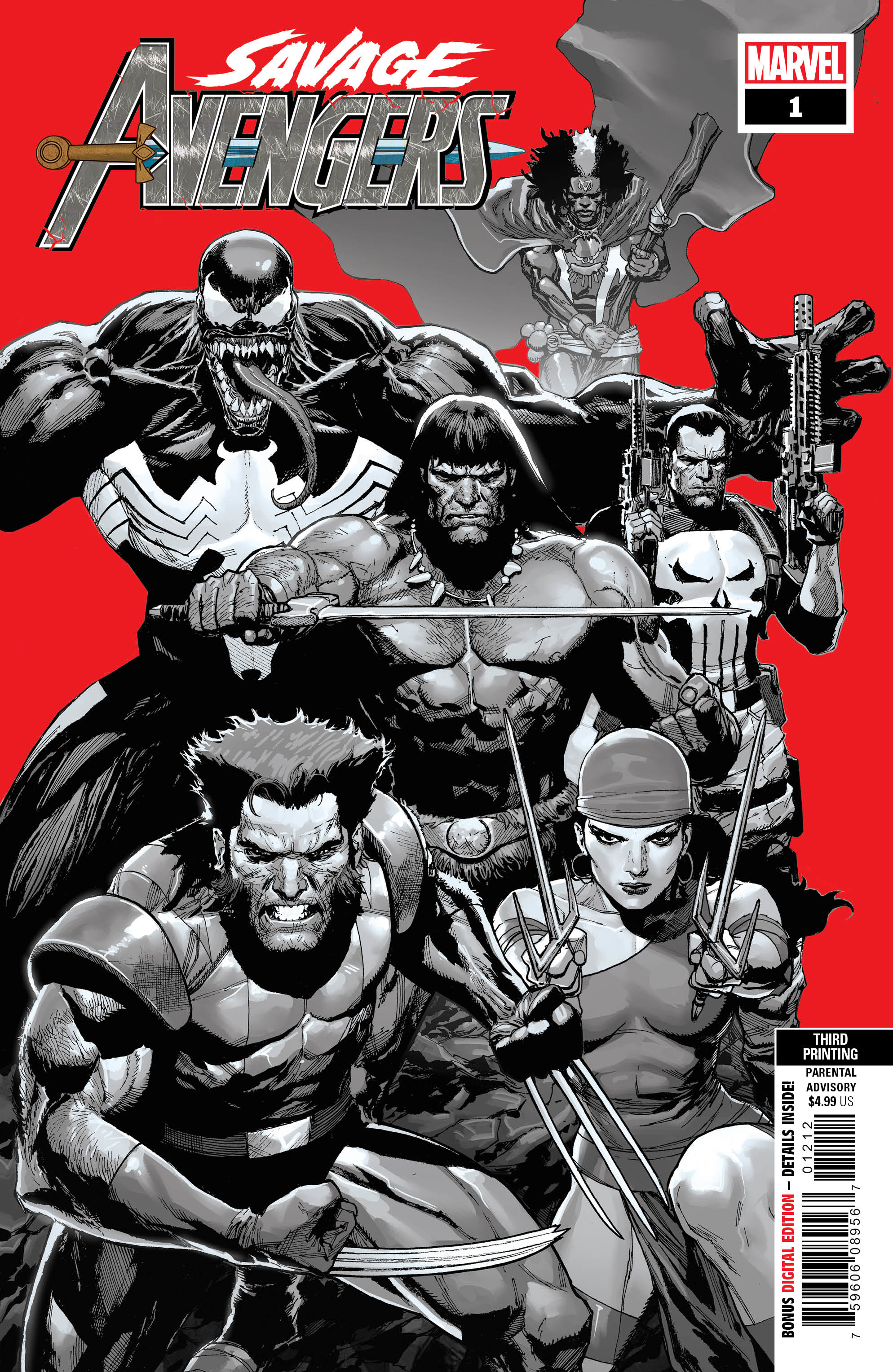 Savage Avengers #1 3rd Printing Variant (2019)