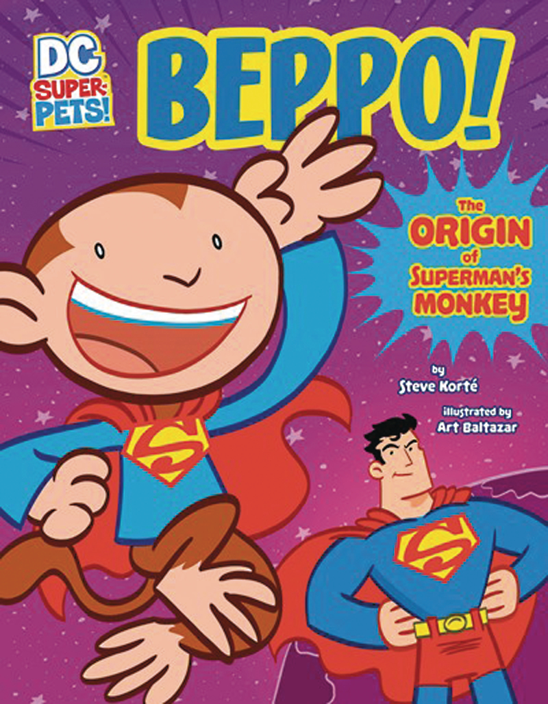 DC Super Pets Beppo Origin of Supermans Monkey