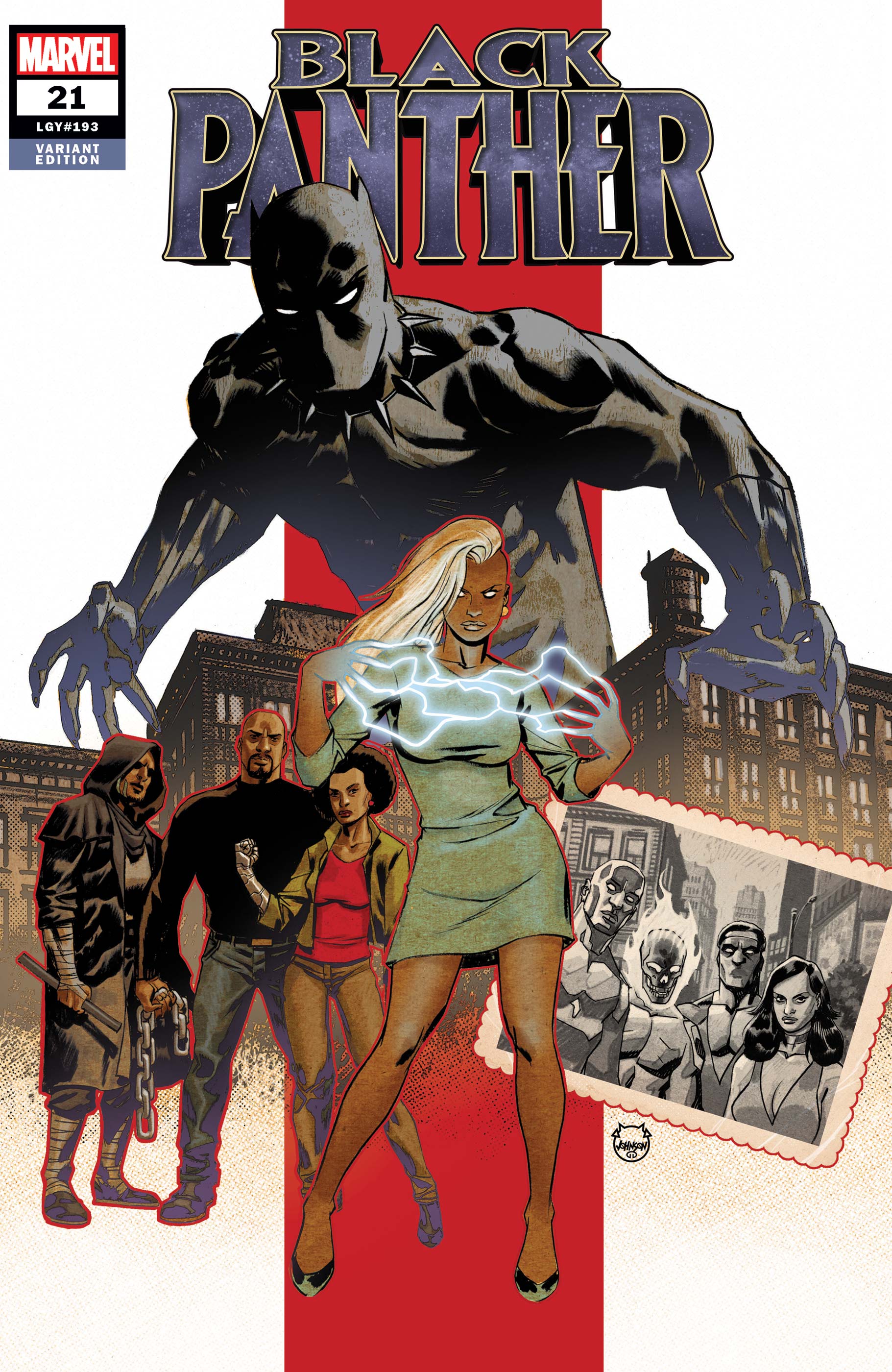 Black Panther #21 Johnson Variant (2018)