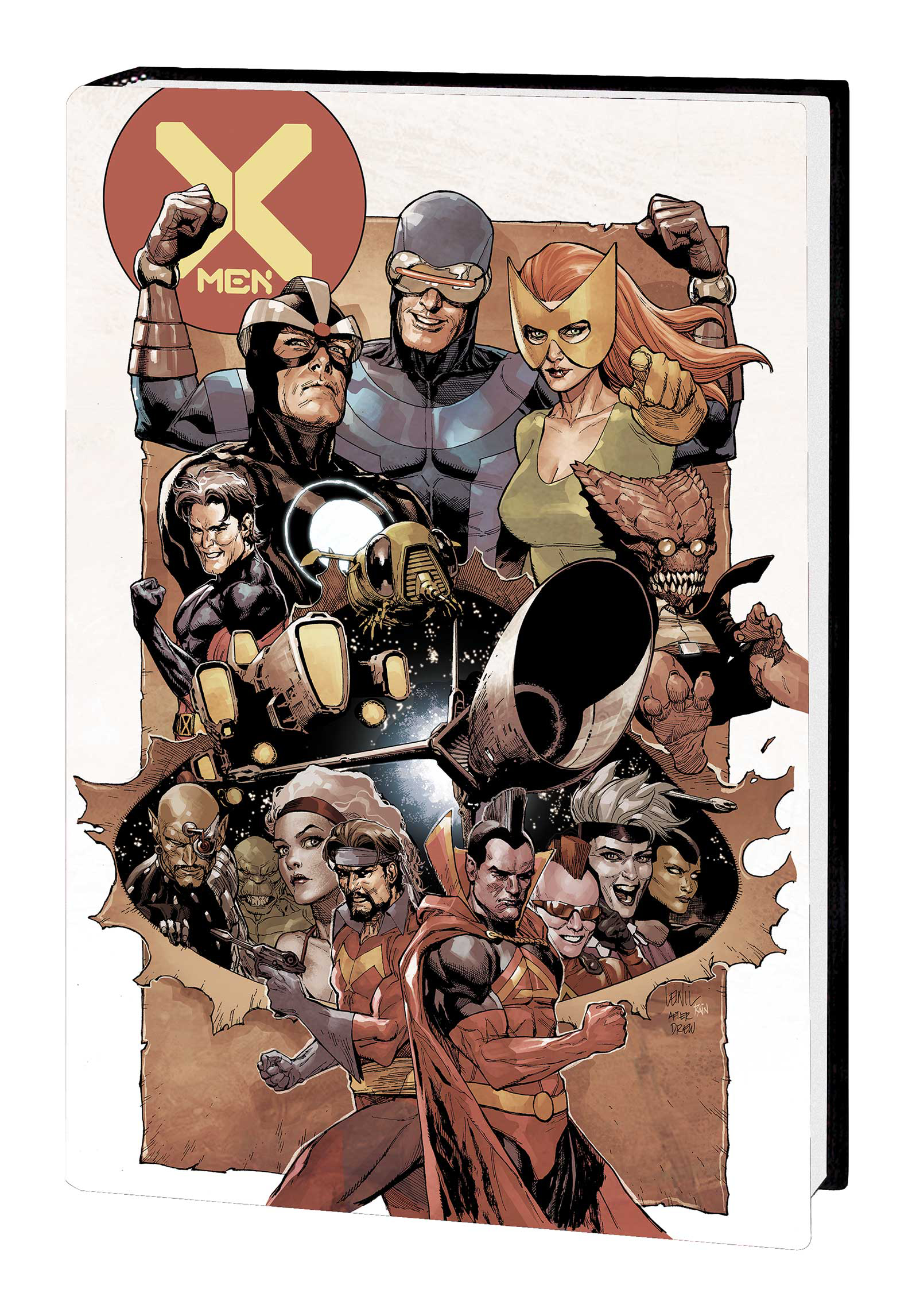 X-Men by Hickman Omnibus Hardcover Yu Cover