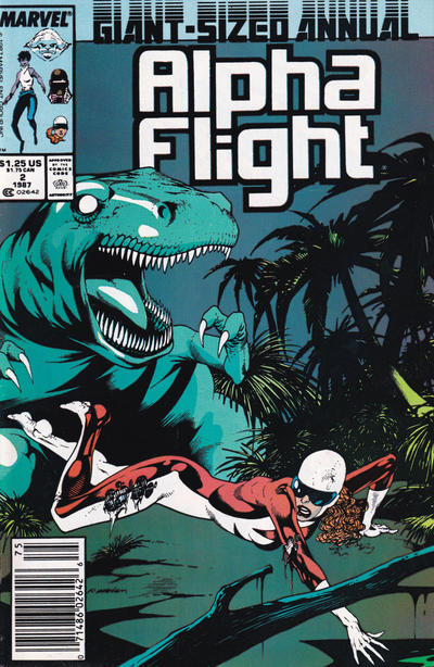 Alpha Flight Annual #2 [Newsstand]