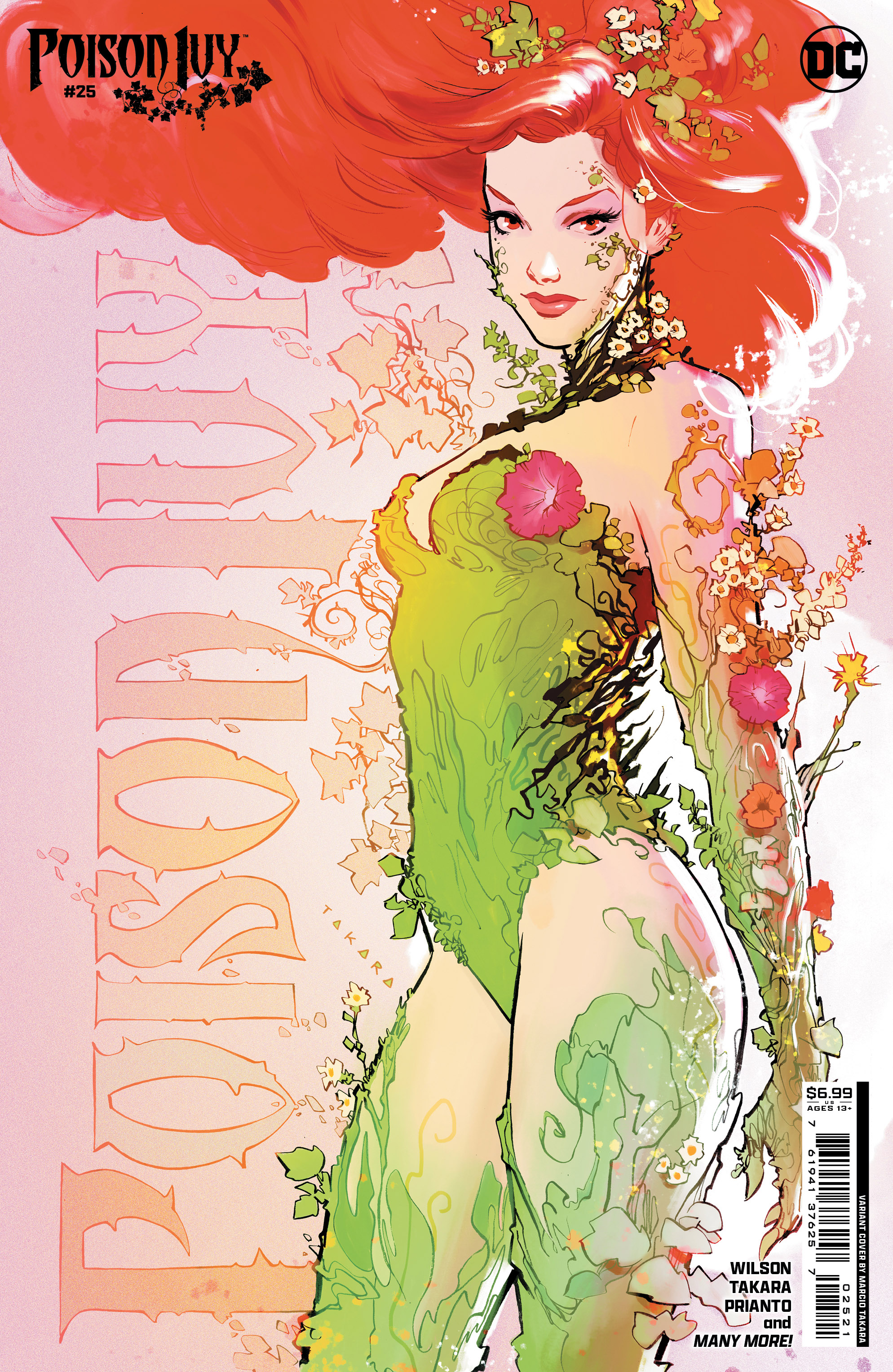 Poison Ivy #25 Cover C Marcio Takara Card Stock Variant