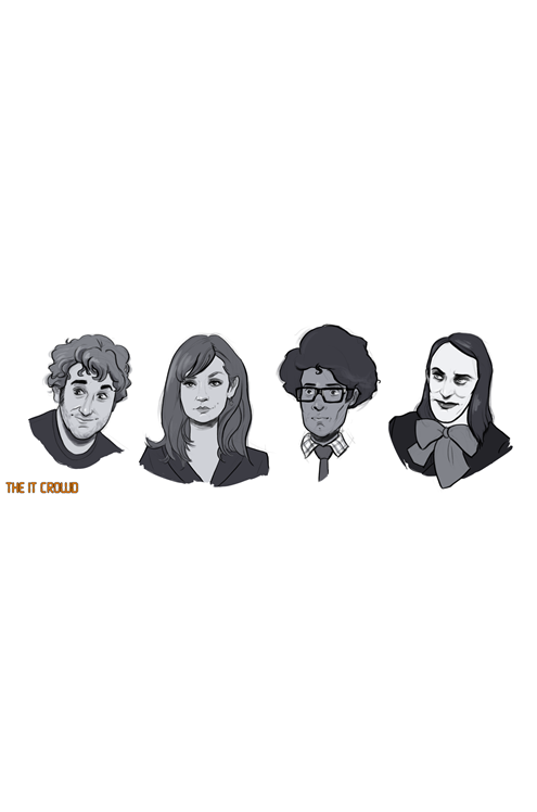 Leann Hill Art - It Crowd (Small)