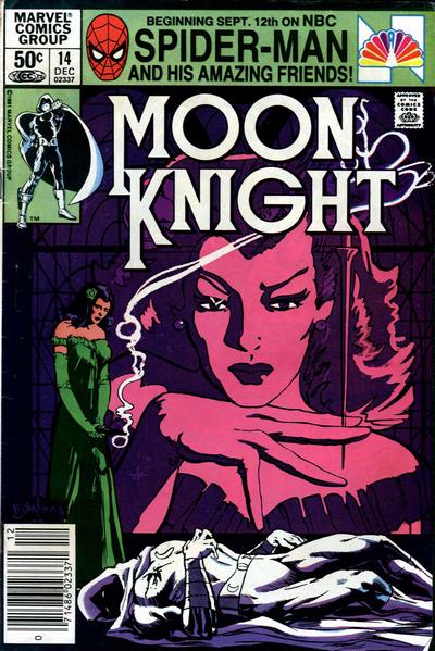 Moon Knight #14 [Newsstand] - Vf/Nm 9.0