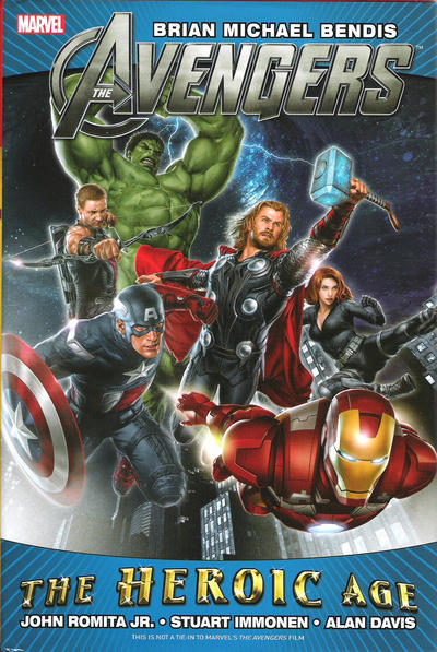 Avengers by Bendis Heroic Age Hardcover Movie Cover