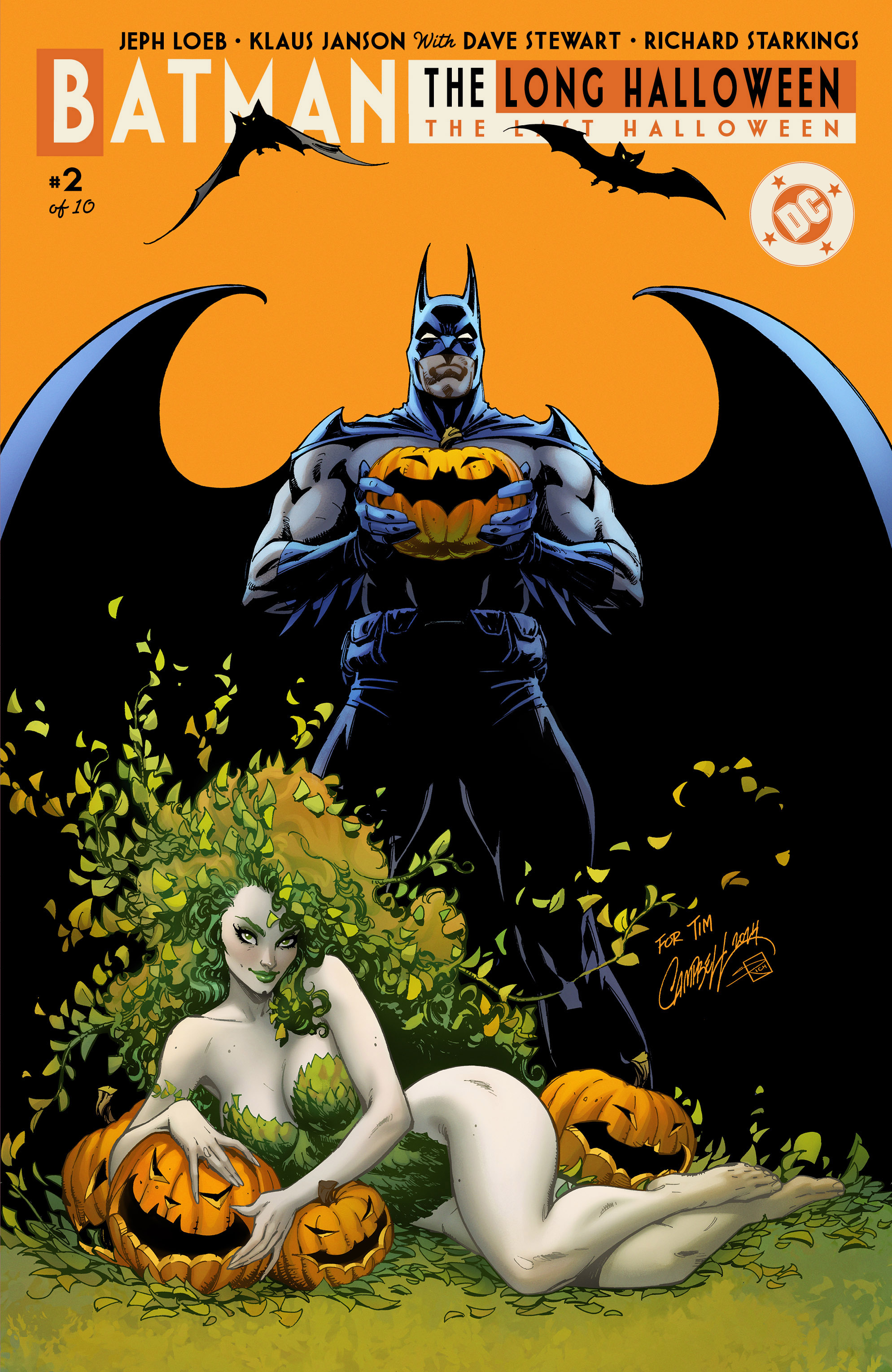 Batman the Long Halloween: The Last Halloween #2 (Of 10) Cover C J Scott Campbell Variant