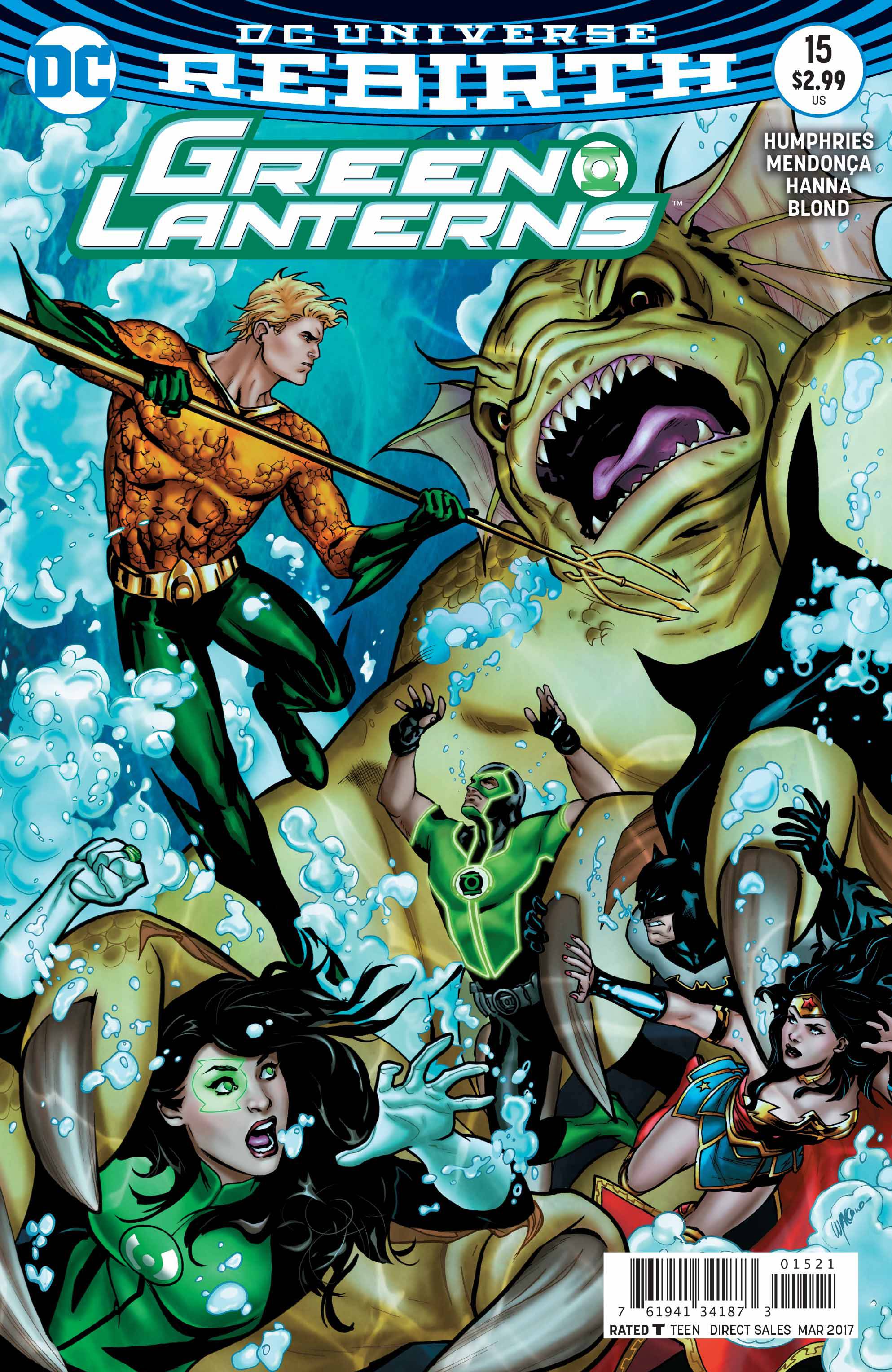 Green Lanterns #15 Variant Edition (2016)