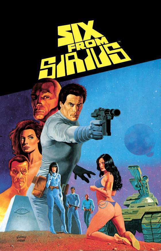 Six From Sirius Graphic Novel Volume 1 Mass Market Cover