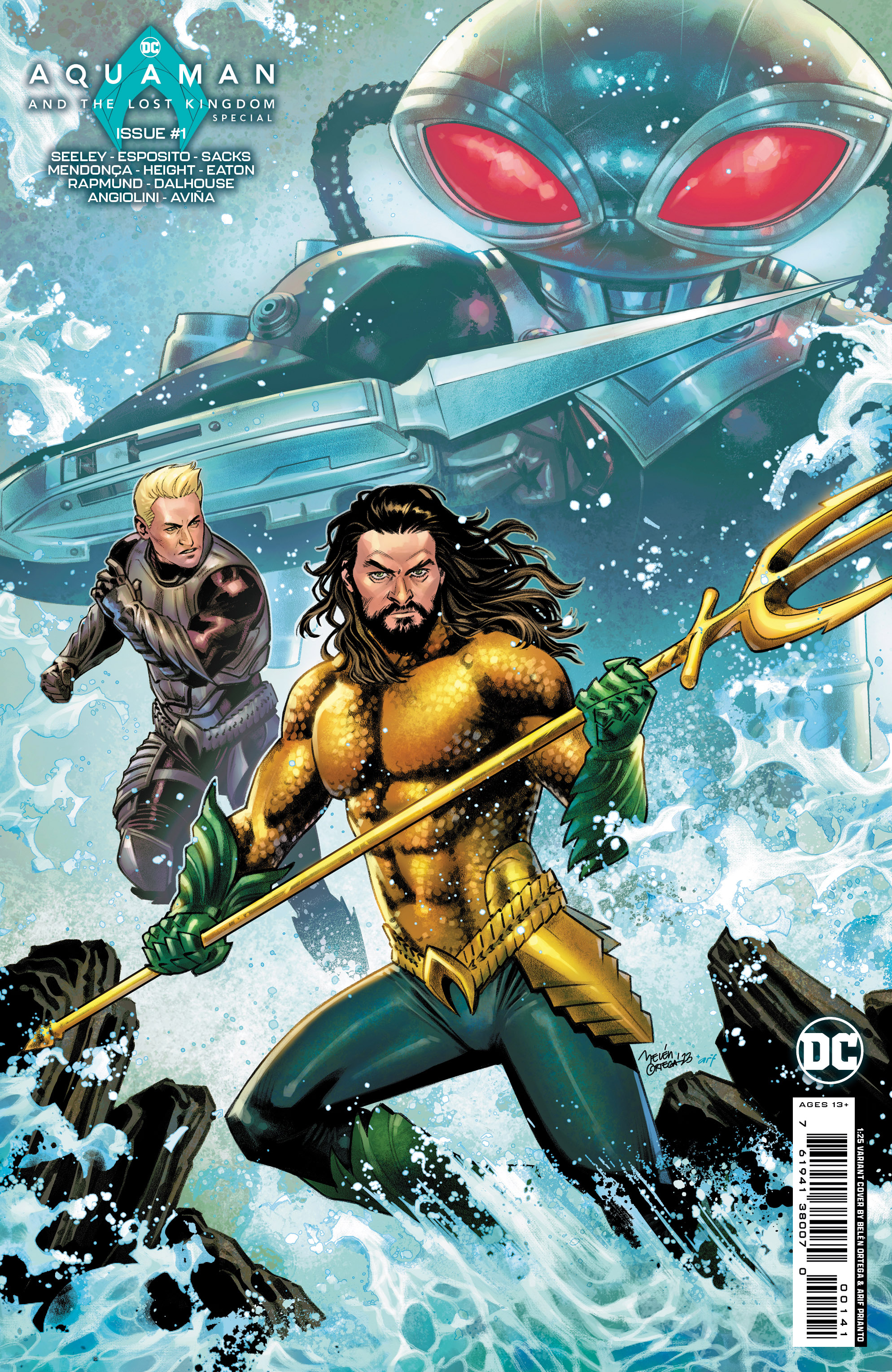 Aquaman and the Lost Kingdom Special #1 (One Shot) Cover E 1 for 25 Incentive Belen Ortega Card Stock Variant